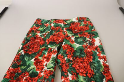 Dolce & Gabbana - Chic Cropped Mid Waist Pants - Multicolor