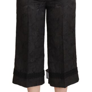 Dolce & Gabbana - Elegant Floral High Waist Skinny Jeans