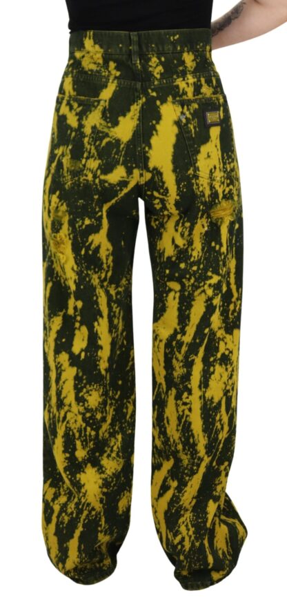 Dolce & Gabbana - Sunshine Yellow High Waist Denim