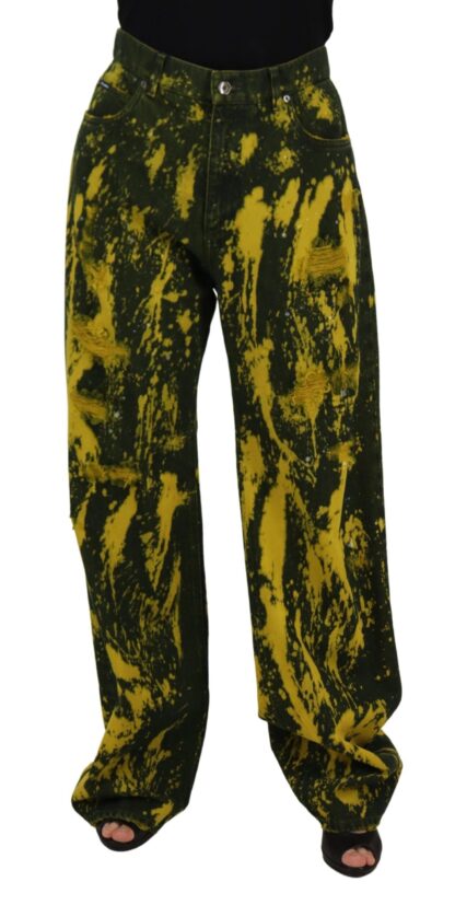 Dolce & Gabbana - Sunshine Yellow High Waist Denim