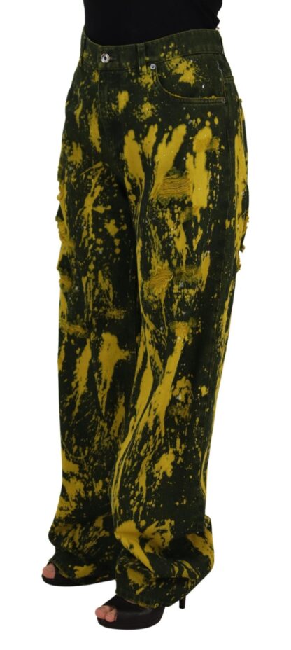 Dolce & Gabbana - Sunshine Yellow High Waist Denim