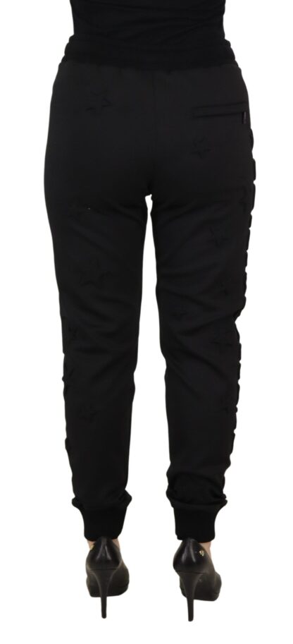 Dolce & Gabbana - Elegant Tapered Lace-Up Mid Waist Pants