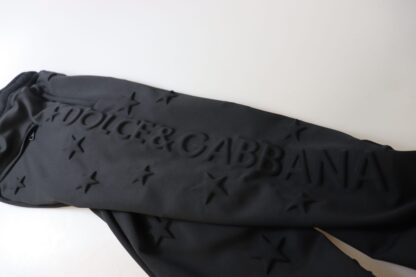 Dolce & Gabbana - Elegant Tapered Lace-Up Mid Waist Pants