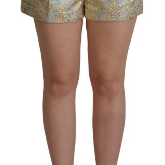 Dolce & Gabbana - Elegant Silk Stretch Mini Shorts