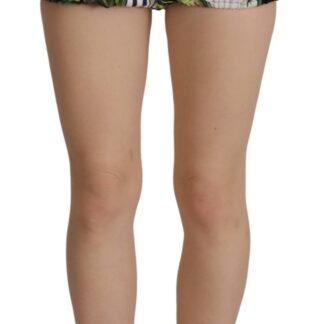 Dolce & Gabbana - Chic Jungle Print High Waist Shorts