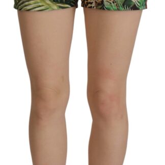 Dolce & Gabbana - Gold High Waist Hot Pants Shorts