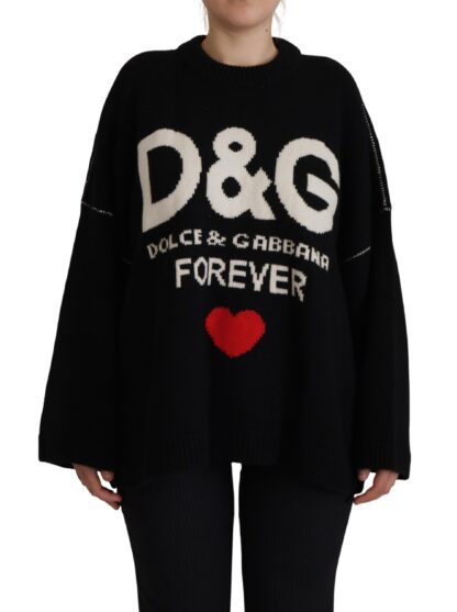 Dolce & Gabbana - Elegant Cashmere Pullover with Iconic Detailing