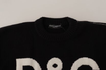 Dolce & Gabbana - Elegant Cashmere Pullover with Iconic Detailing