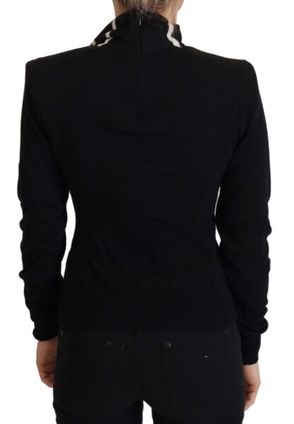 Dolce & Gabbana - Elegant Black Cashmere Turtleneck Sweater