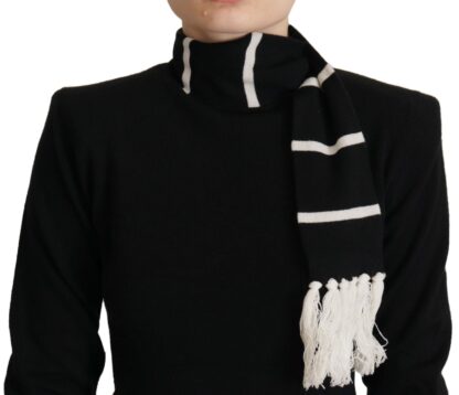 Dolce & Gabbana - Elegant Black Cashmere Turtleneck Sweater