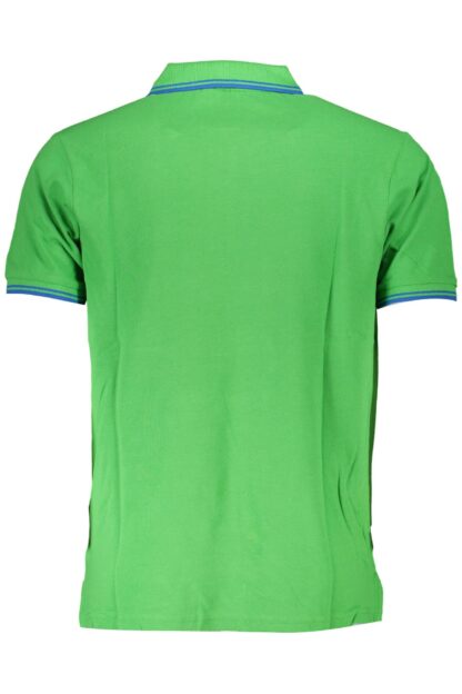 U.S. Grand Polo - Green Cotton Men Polo Shirt