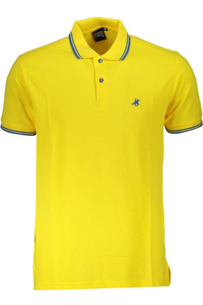 U.S. Grand Polo - Yellow Cotton Men Polo Shirt