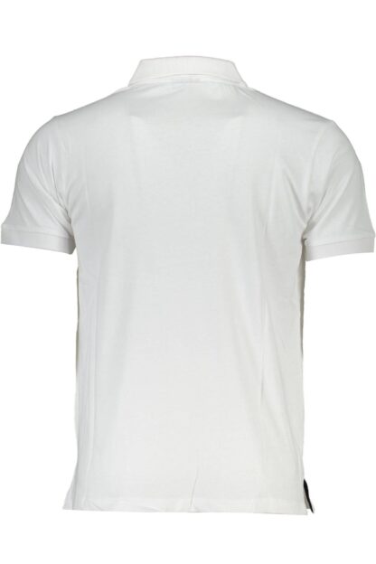 U.S. Grand Polo - White Cotton Men Polo Shirt