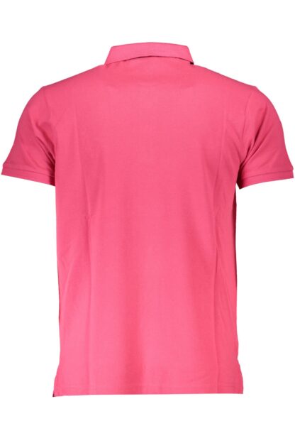 U.S. Grand Polo - Pink Cotton Men Polo Shirt