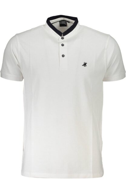 U.S. Grand Polo - White Cotton Men T-Shirt