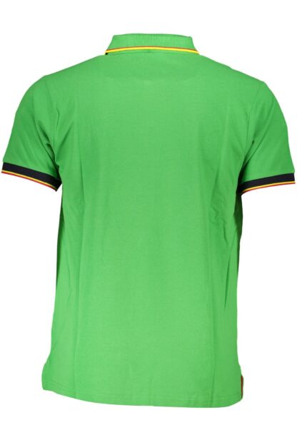 U.S. Grand Polo - Green Cotton Men Polo Shirt