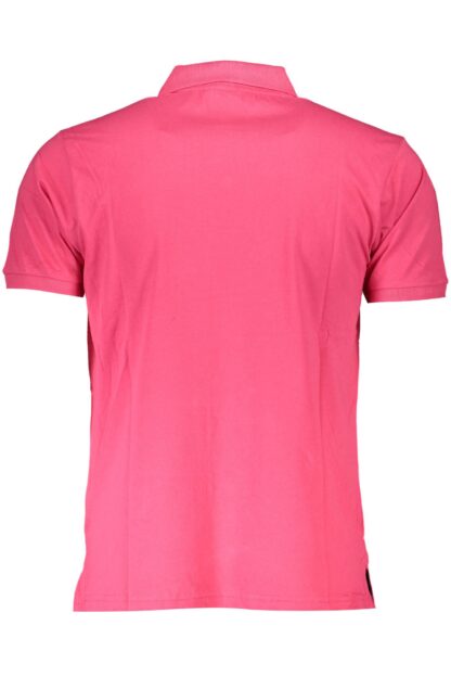 U.S. Grand Polo - Pink Cotton Men Polo Shirt