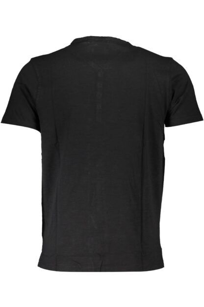 U.S. Grand Polo - Black Cotton Men T-Shirt