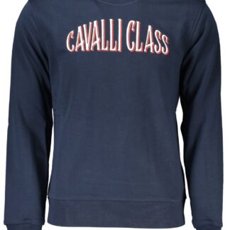 Cavalli Class - Gray Cotton Men Sweater