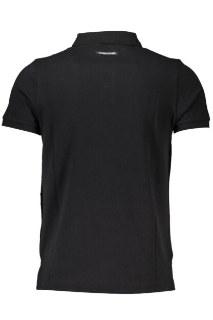 Cavalli Class - Black Cotton Men Polo Shirt