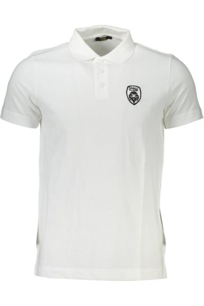 Cavalli Class - White Cotton Men Polo