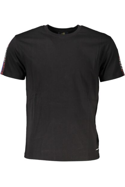 Cavalli Class - Black Cotton Men T-Shirt