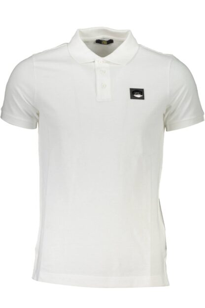 Cavalli Class - White Cotton Men Polo