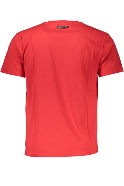 Cavalli Class - Red Cotton Men T-Shirt