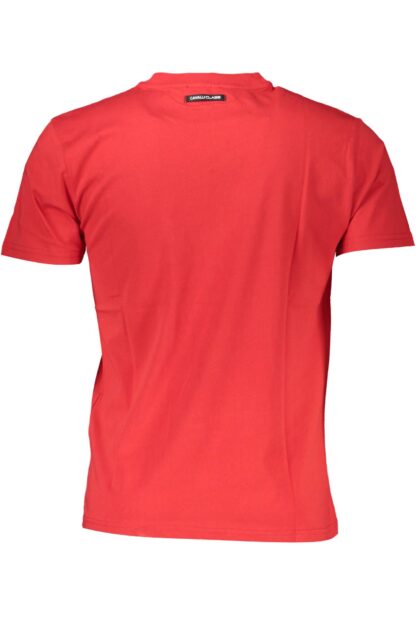 Cavalli Class - Red Cotton Men T-Shirt