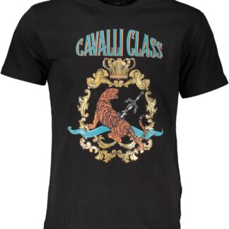 Cavalli Class - Gray Cotton Men T-Shirt