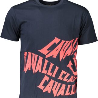 Cavalli Class - Black Cotton Men T-Shirt