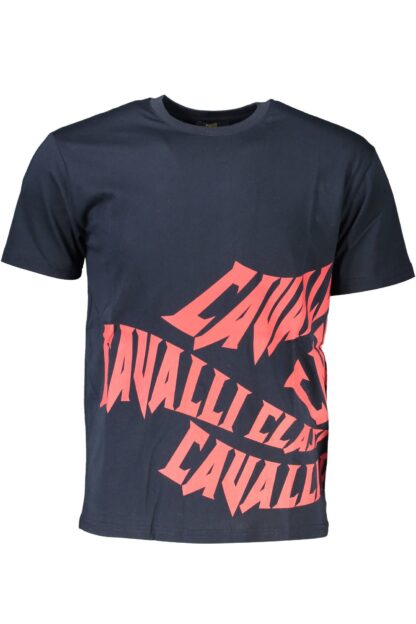 Cavalli Class - Blue Cotton Men T-Shirt