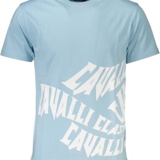 Cavalli Class - Black Cotton Men T-Shirt