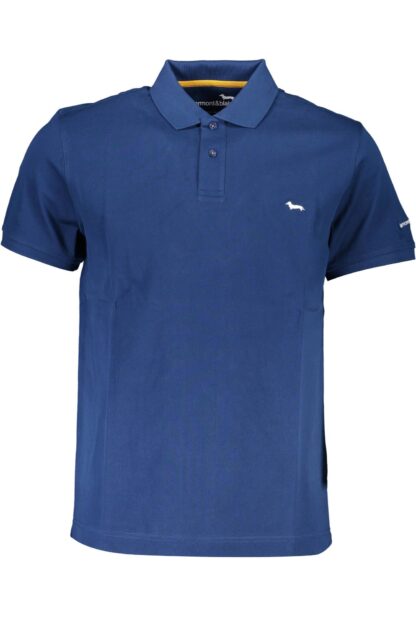 Harmont & Blaine - Blue Cotton Men Polo Shirt