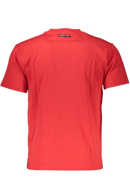 Cavalli Class - Red Cotton Men T-Shirt