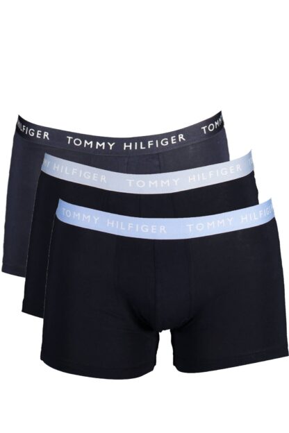 Tommy Hilfiger - Black Cotton Men Trunk