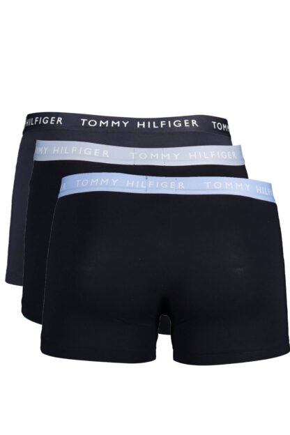 Tommy Hilfiger - Black Cotton Men Trunk