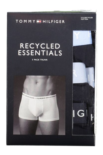 Tommy Hilfiger - Black Cotton Men Trunk