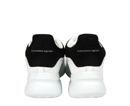 Alexander McQueen - Alexander McQueen Women White Leather Suede Sneaker