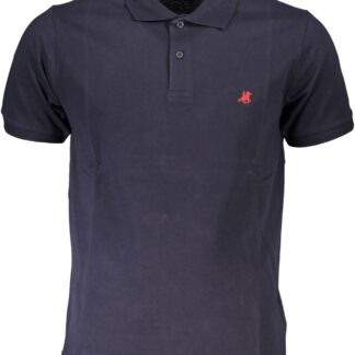 U.S. Grand Polo - Black Cotton Men Polo Shirt