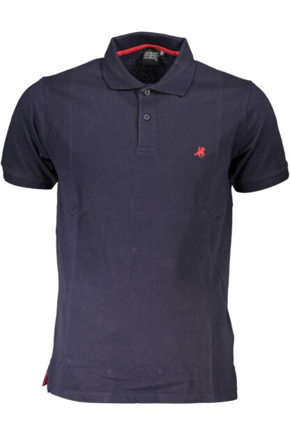 U.S. Grand Polo - Blue Cotton Men Polo Shirt