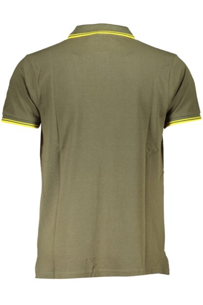 U.S. Grand Polo - Green Cotton Men Polo Shirt