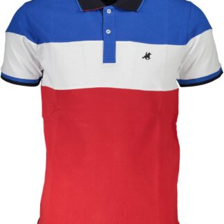 U.S. Grand Polo - Blue Cotton Men Polo Shirt