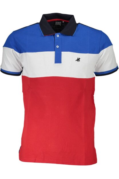 U.S. Grand Polo - Blue Cotton Men Polo-Shirt