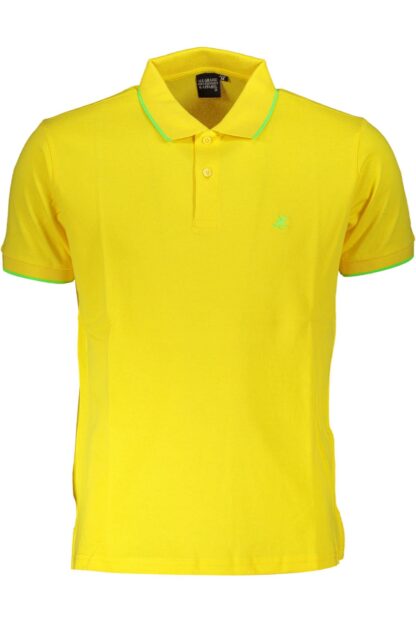 U.S. Grand Polo - Yellow Cotton Men Polo Shirt