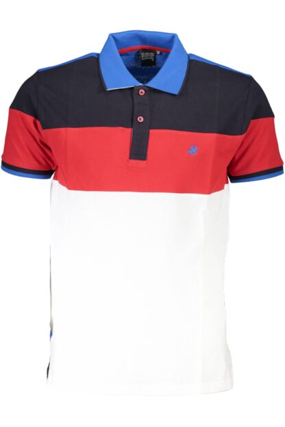 U.S. Grand Polo - Blue Cotton Men Polo Shirt