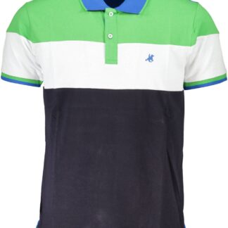 U.S. Grand Polo - Blue Cotton Men Polo Shirt