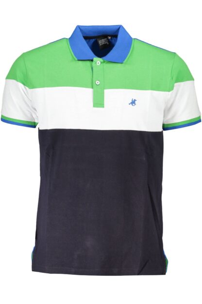 U.S. Grand Polo - Green Cotton Men Polo Shirt