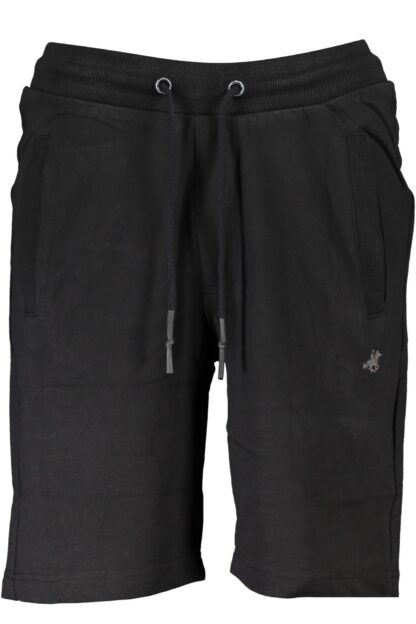 U.S. Grand Polo - Black Cotton Men Short