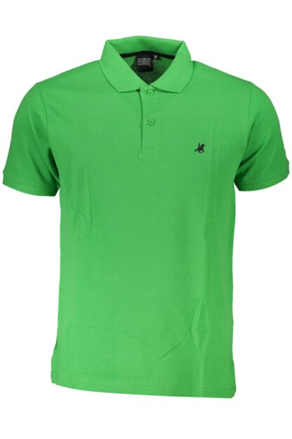 U.S. Grand Polo - Green Cotton Men Polo Shirt